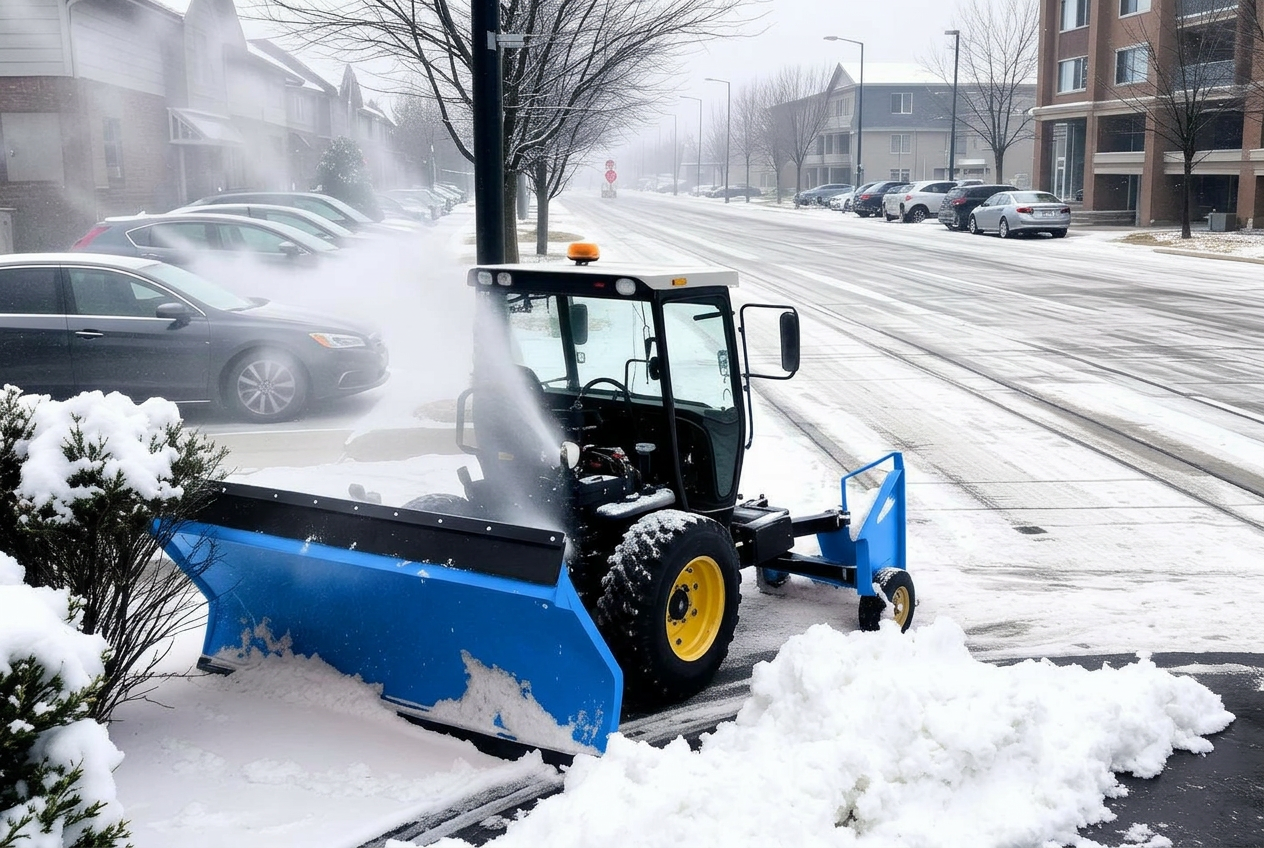 Professionelle Winterdienst durch TRI Reinigungsservice
