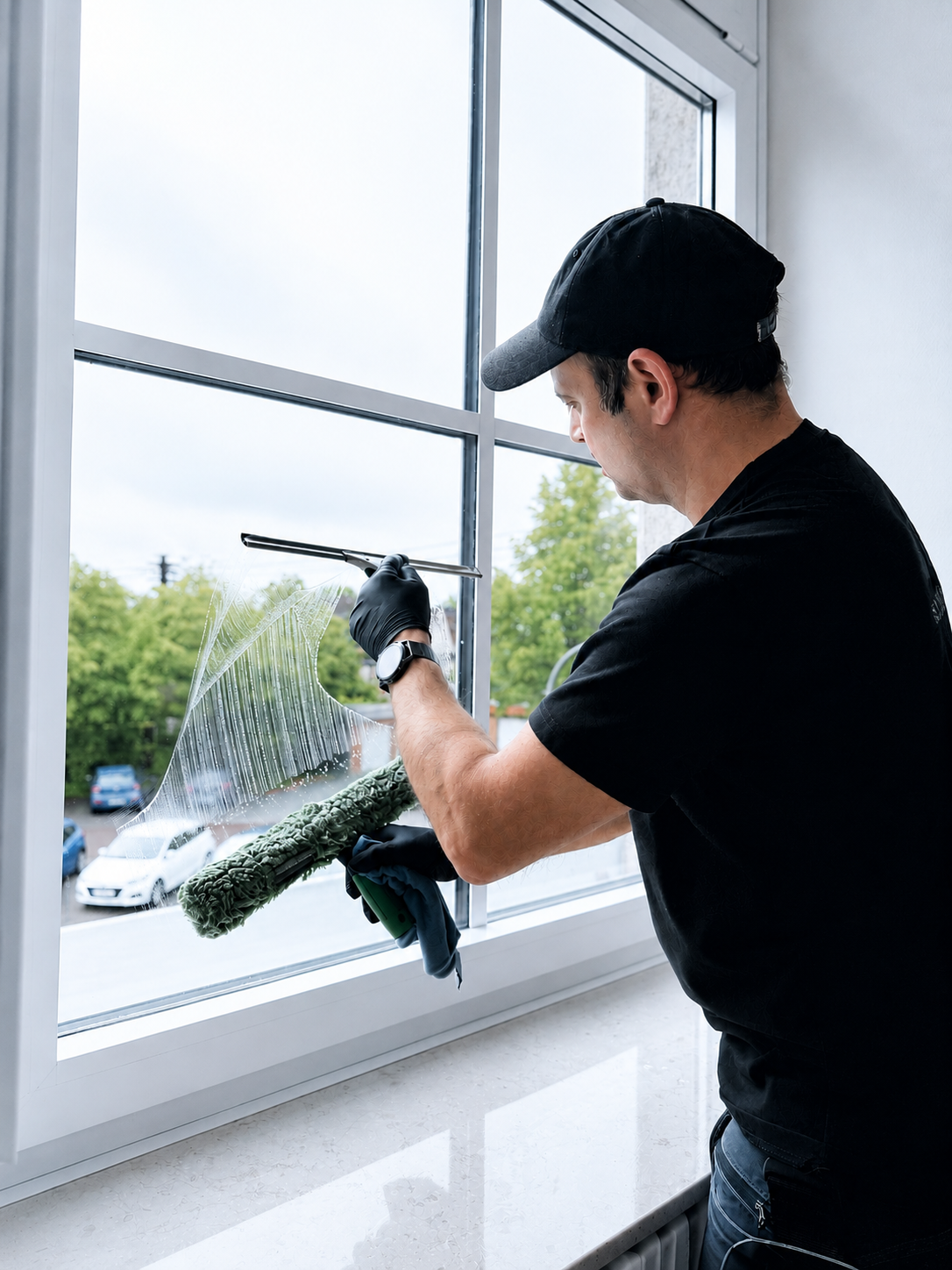 Professionelle Glasreinigung durch TRI Reinigungsservice