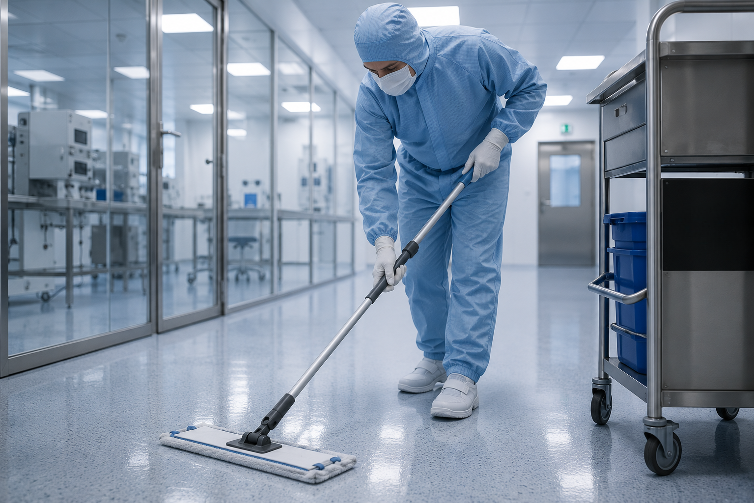 Professionelle Reinraumreinigung durch TRI Reinigungsservice